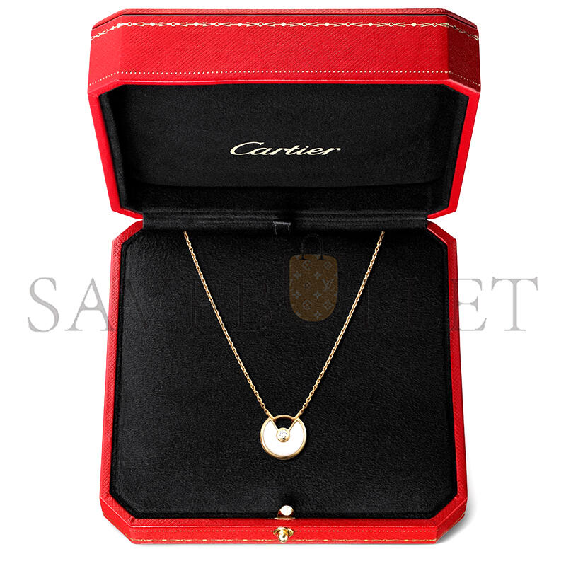 CARTIER AMULETTE DE CARTIER NECKLACE, XS MODEL B3047100